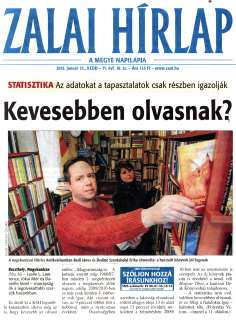 Zalai Hírlap 2015 01 13 010sz 01old - Kevesebben olvasnak.jpg Zalai Hírlap 2015 01 13 010sz 01old - Kevesebben olvasnak.jpg